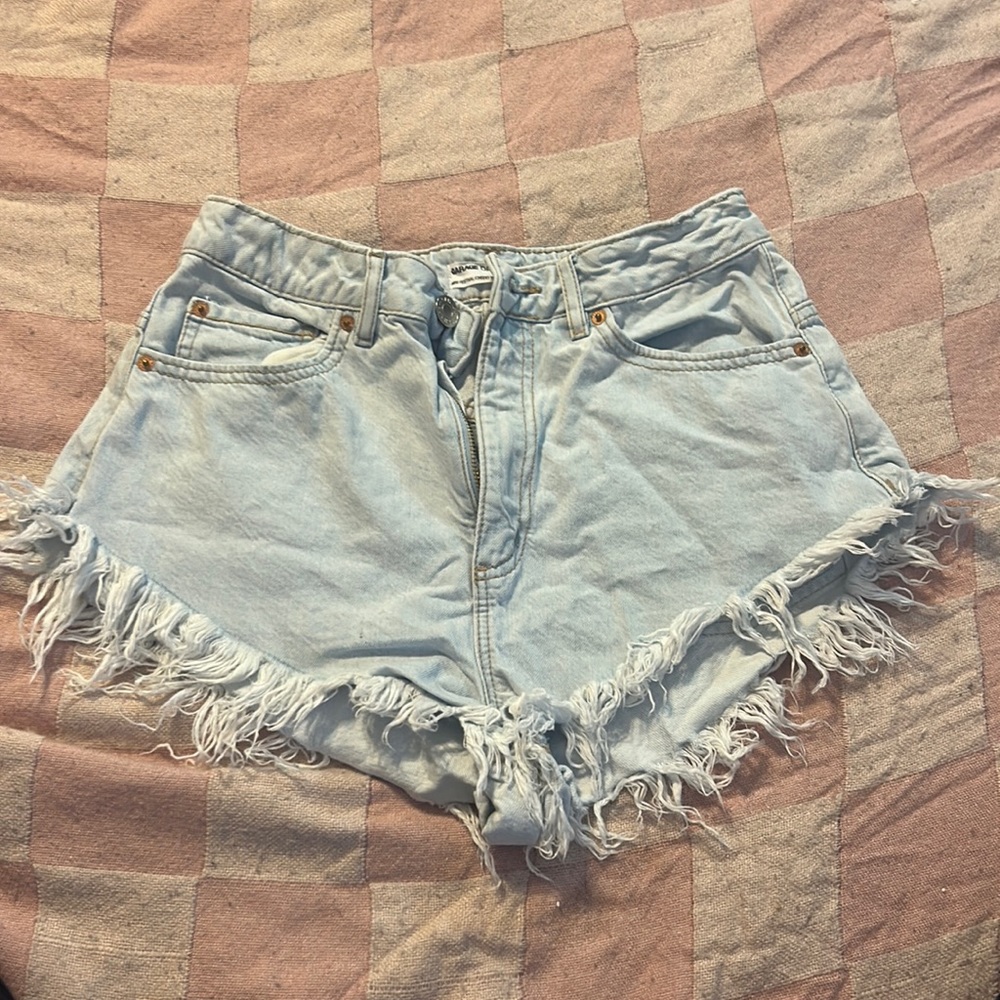 Garage Never worn light wash Jean shorts